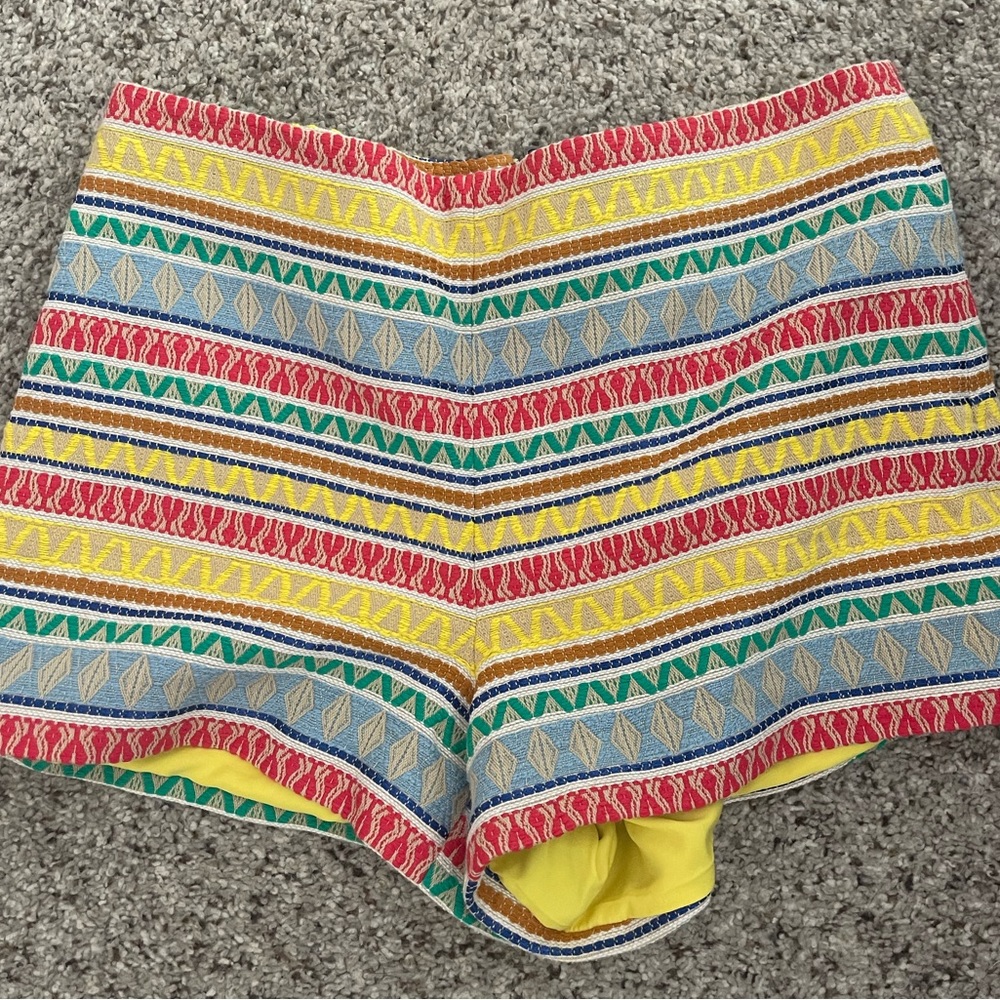 Alice + Olivia Pattern Shorts